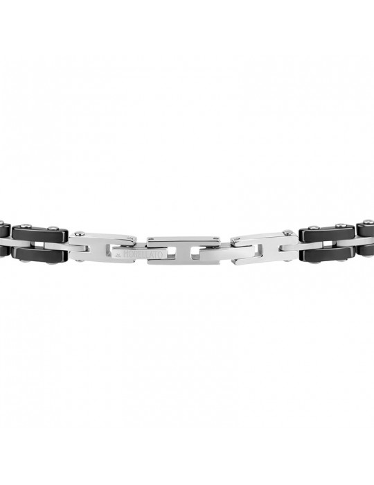 Morellato Bracelet - Ceramic - Black Links - Central Anchor - SACU10
