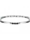 Morellato Bracelet - Tennis - Steel - Nr.4 Black Crystals - SAEV46