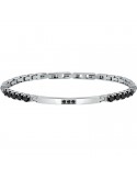 Morellato Bracelet - Tennis - Steel - Black Crystals - SAEV47