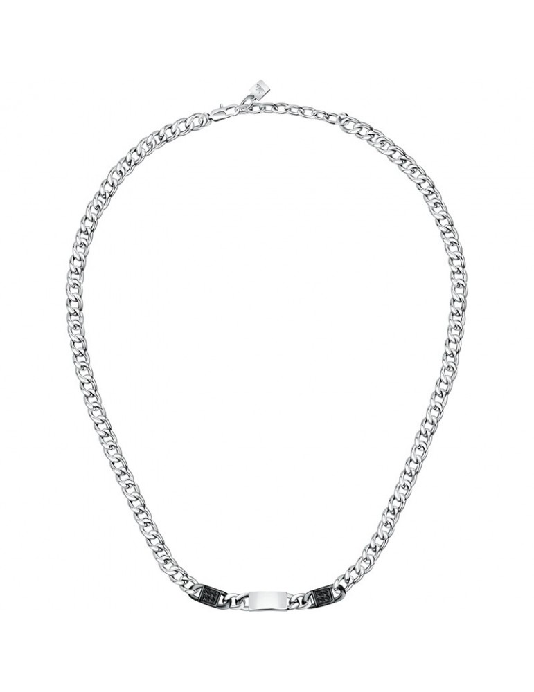 Morellato Necklace - Chains - Steel - Black Crystals - SATX01