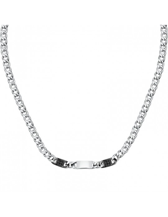 Morellato Necklace - Chains - Steel - Black Crystals - SATX01