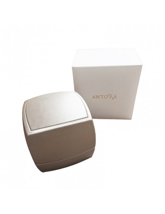 Antorà Ring - Memento Tubogas in 18K Yellow Gold with Natural Diamonds 1.40 ct - 0