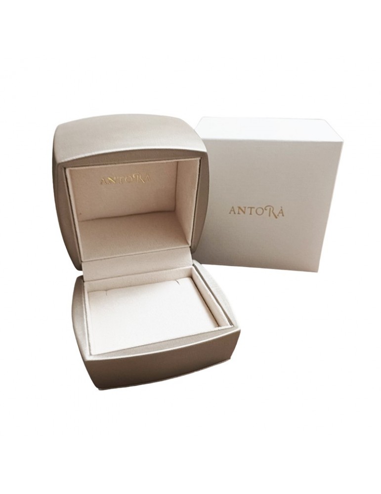 Anello Antorà - Memento in Oro Bianco 18 Carati con Diamanti Naturali 0,15 ct - ART5216S