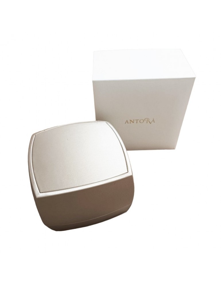 Bracciale Antorà - Memento Tubogas in Oro Bianco 18 Carati con Doppia Testa e Diamanti Naturali 0,20 ct - ART5779S