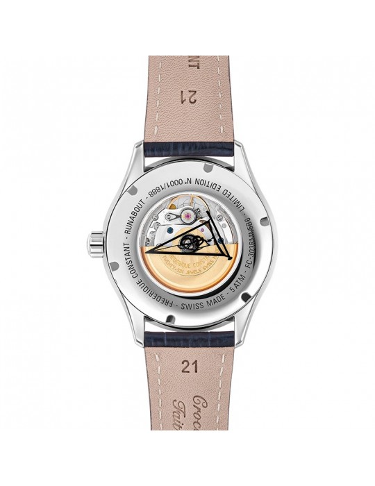 Orologio Frederique Constant - Classics Runabout Automatic 42mm Blu Elettrico - Edizione Limitata - FC-303RMLN5B6