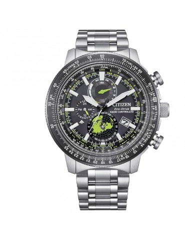 Citizen Men's Watch - Radio Controlled Eco-Drive Promaster Geo Trekker 46mm Black Green - 0