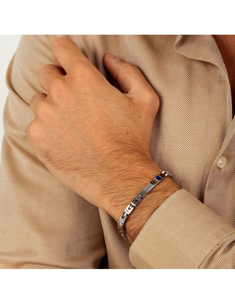 Bracciale Morellato - Urban - Acciaio - Gemma Blu - SABH42