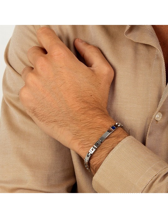 Bracciale Morellato - Urban - Acciaio - Gemma Blu - SABH42