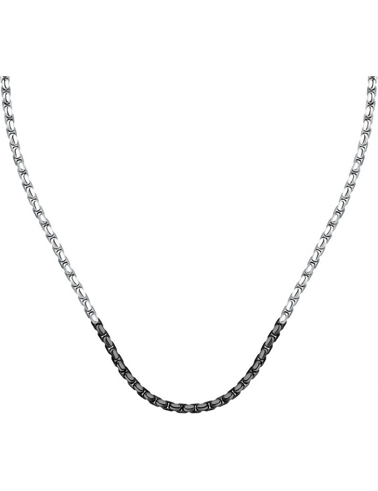 Collana Morellato - Catene - Acciaio - Maglie Nere - SATX12