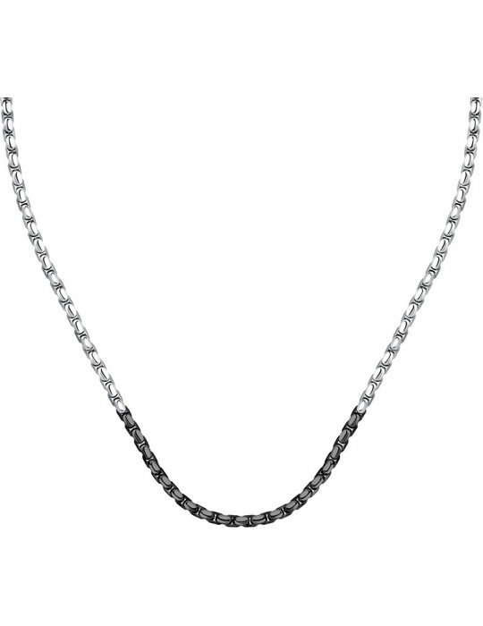 Collana Morellato - Catene - Acciaio - Maglie Nere - SATX12