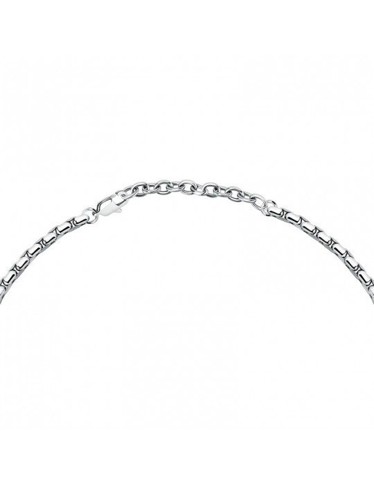Collana Morellato - Catene - Acciaio - Maglie Nere - SATX12