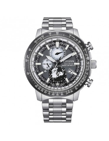 Citizen Men's Watch - Radio Controlled Eco-Drive Promaster Geo Trekker 46mm Grey Black - 0