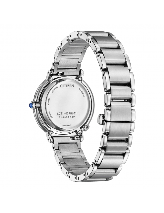 Orologio Citizen Donna - Lady Eco-Drive Arcly 31mm Madreperla con Diamanti Naturali - EM1090-60D