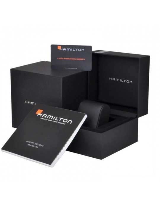 Hamilton Watch - Khaki Field Quartz 38mm Black Green - NATO Strap - 0