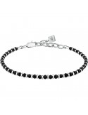 Bracciale Morellato - Pietre - Acciaio - Agata Nera - S1733