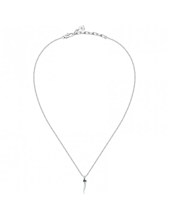 Morellato Necklace - Motown - Steel - Horn - Blue Crystals - SABH45