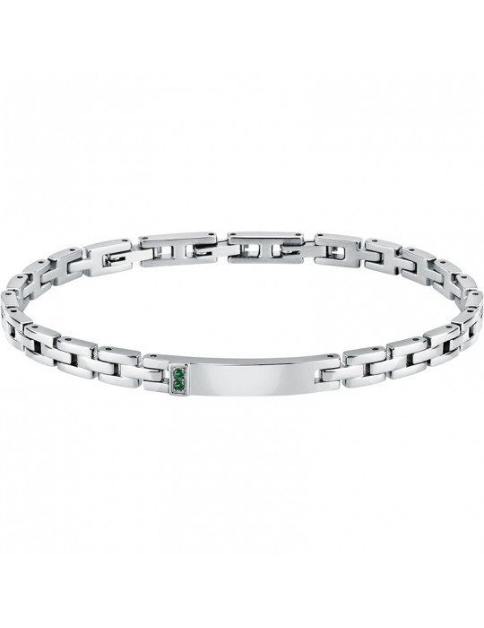 Bracciale Morellato - Motown - Acciaio - Cristalli Verdi - SABH50 Bracciale Morellato - Motown - Acciaio - Cristalli Verdi - SABH50