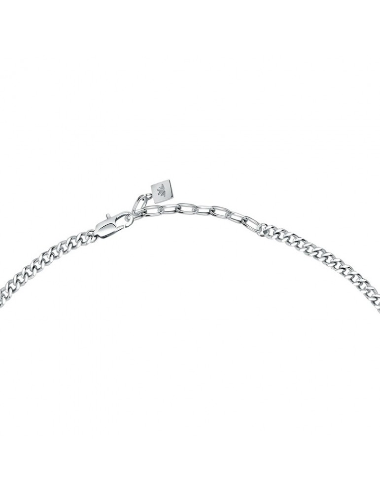 Morellato Necklace - Cross - Lateral Cross - White Crystal - SKR62
