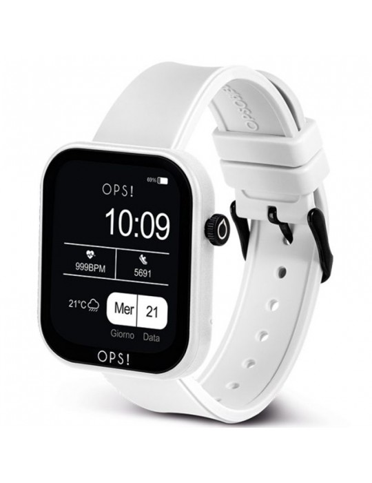 Smartwatch Ops! - Active Call - Multifunzione - Bianco - OPSSW26