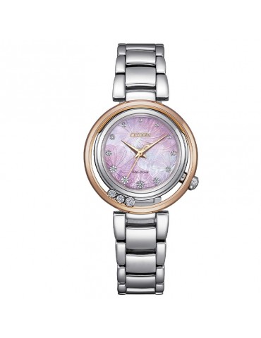 Orologio Citizen Donna - Lady Eco-Drive Arcly Limited Edition 30mm Madreperla con Diamanti - EM1114-80Y