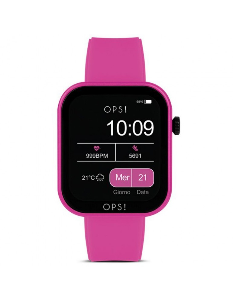 Smartwatch Oops! - Active Call - Multifunction - Fuchsia - OPSSW28