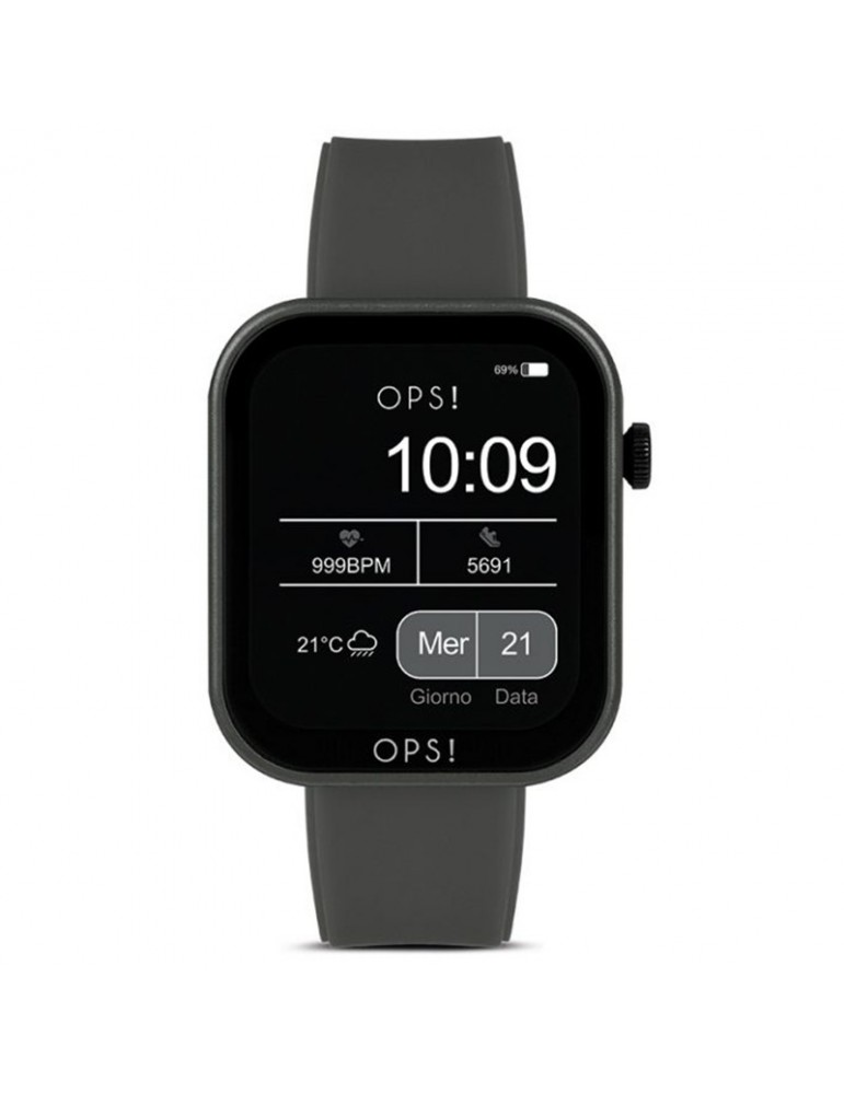 Smartwatch Oops! - Active Call - Multifunction - Gray - OPSSW30