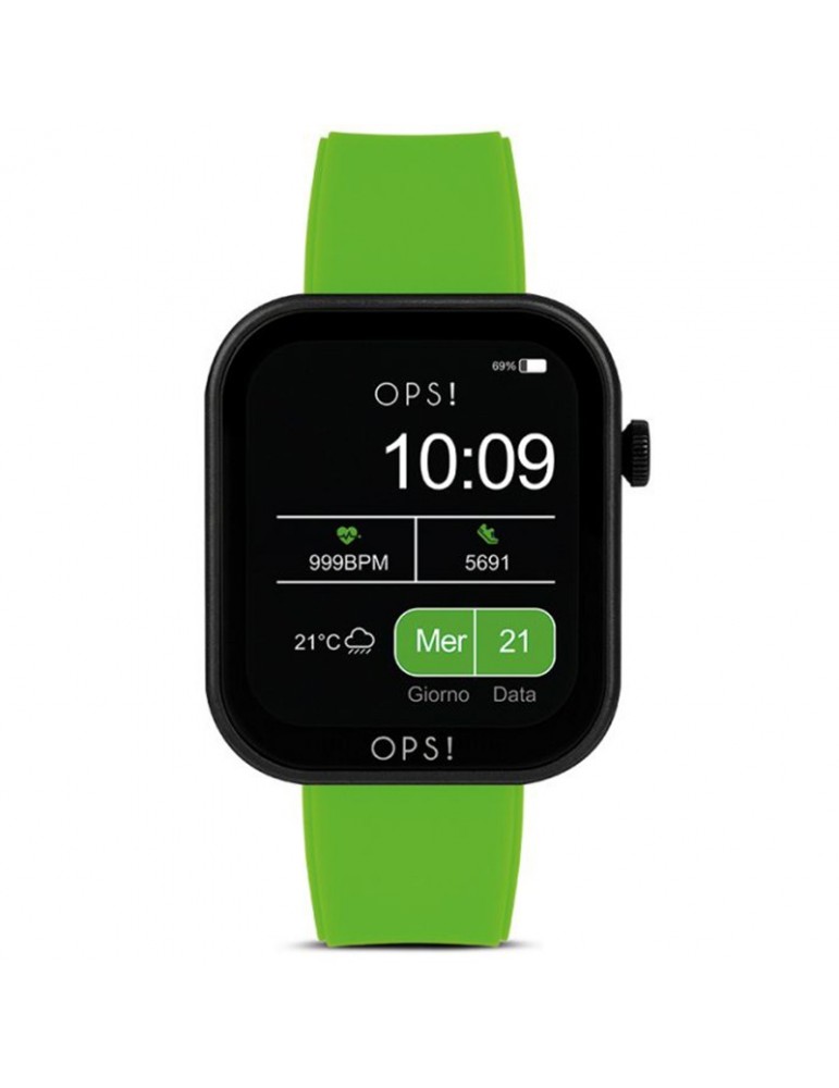 Smartwatch Oops! - Active Call - Multifunction - Green - OPSSW33