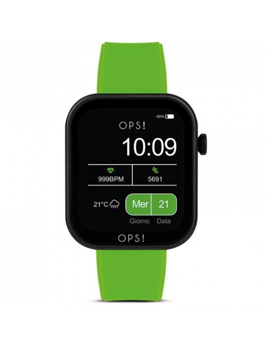 Smartwatch Ops! - Active Call - Multifunzione - Verde - OPSSW33