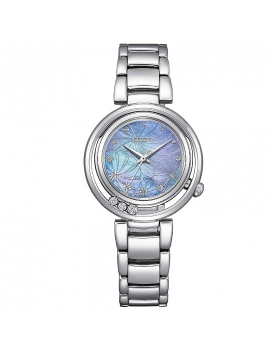 Orologio Citizen Donna - Lady Eco-Drive Arcly Limited Edition 30mm Madreperla - Diamanti - EM1110-81N