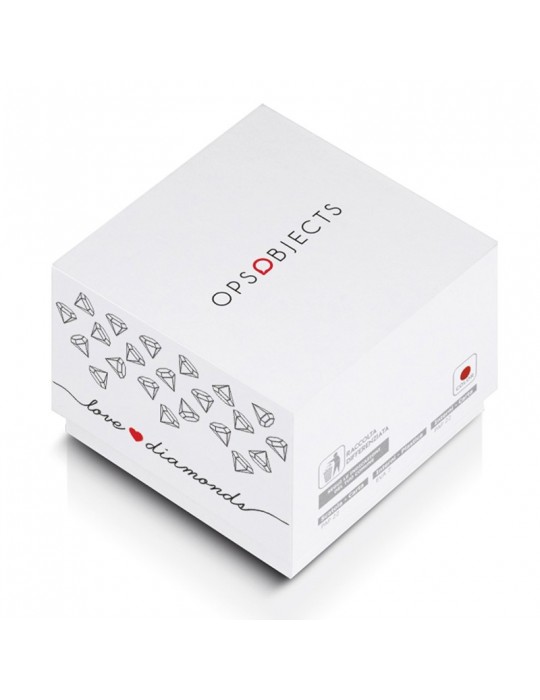 Smartwatch Ops! - Call Love Diamonds - Bianco - Cristalli - OPSSW39