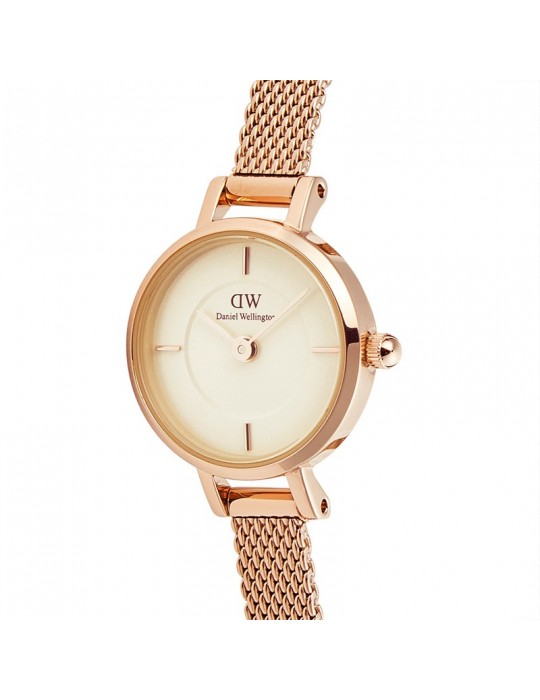 Daniel Wellington-Champagne Melrose-Rose Gold Watch-19mm-DW00100741