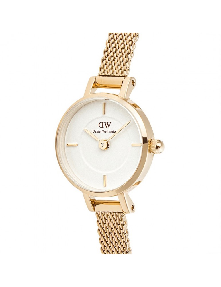 Orologio Daniel Wellington - Evergold - Gold - 19mm-Bianco -DW00100745