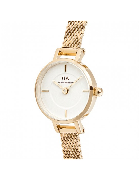 Orologio Daniel Wellington - Evergold - Gold - 19mm-Bianco -DW00100745