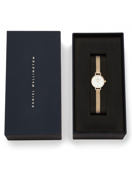 Orologio Daniel Wellington - Evergold - Gold - 19mm-Bianco -DW00100745