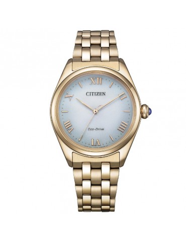 Citizen Women's Watch - Lady Eco-Drive Rose Gold 33mm Antique White - 0