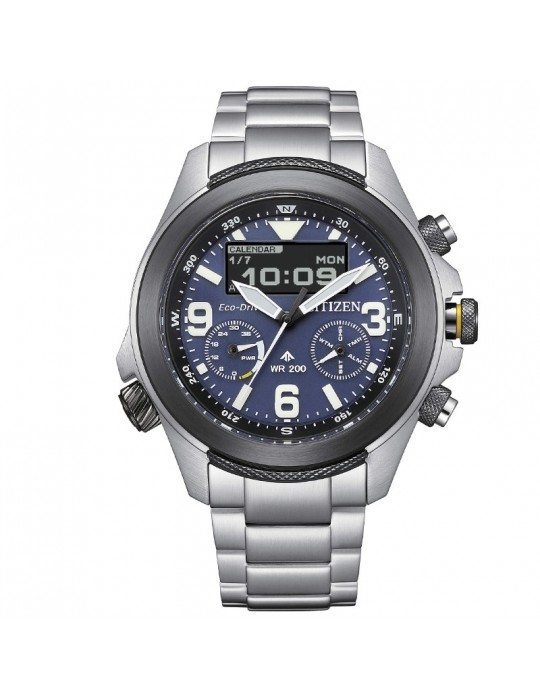 Orologio Citizen - Promaster 35th anniversary Land Eco-Drive 44mm Grey Blu - JV1006-51L