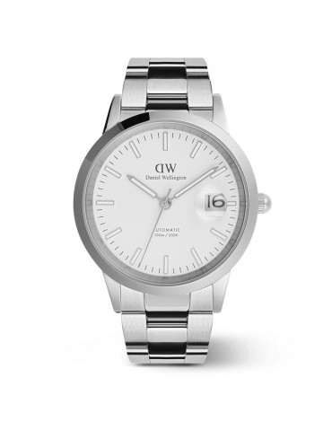 Daniel Wellington Watch - Automatic - Silver-40mm-White-DW00100754