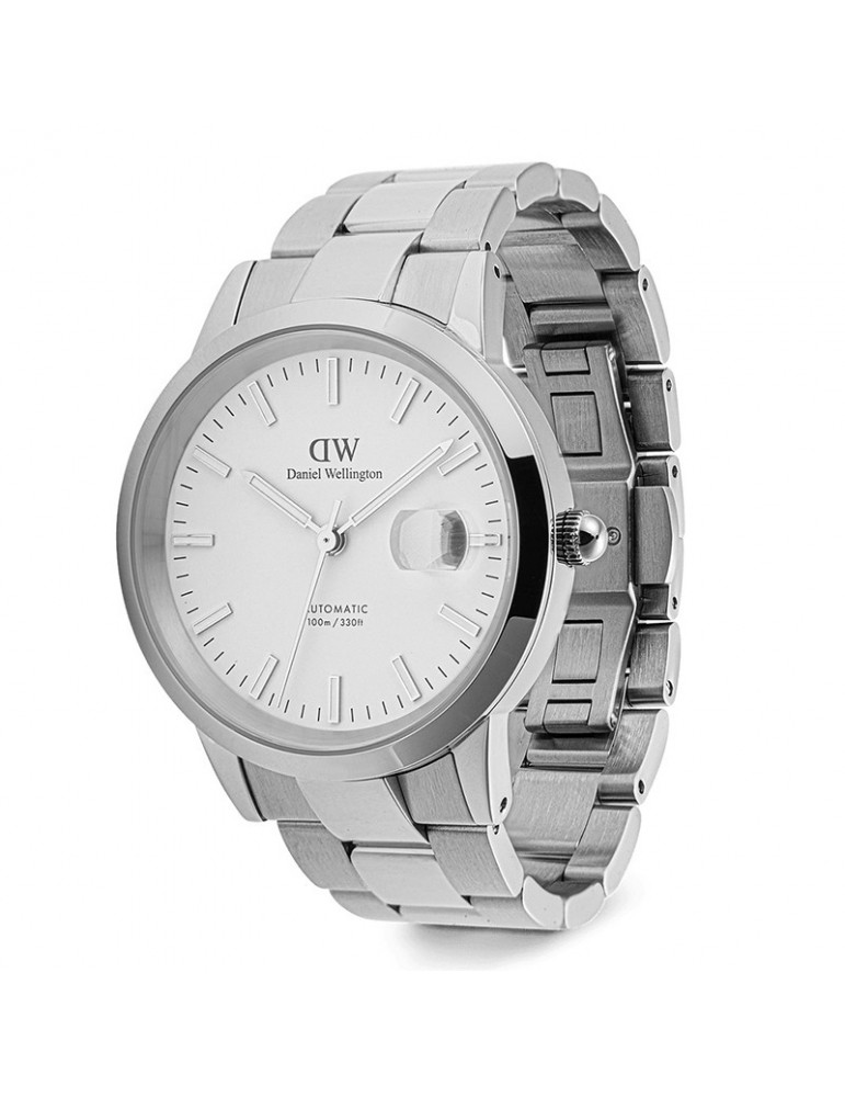 Orologio Daniel Wellington - Automatico -Silver-40mm-Bianco-DW00100754