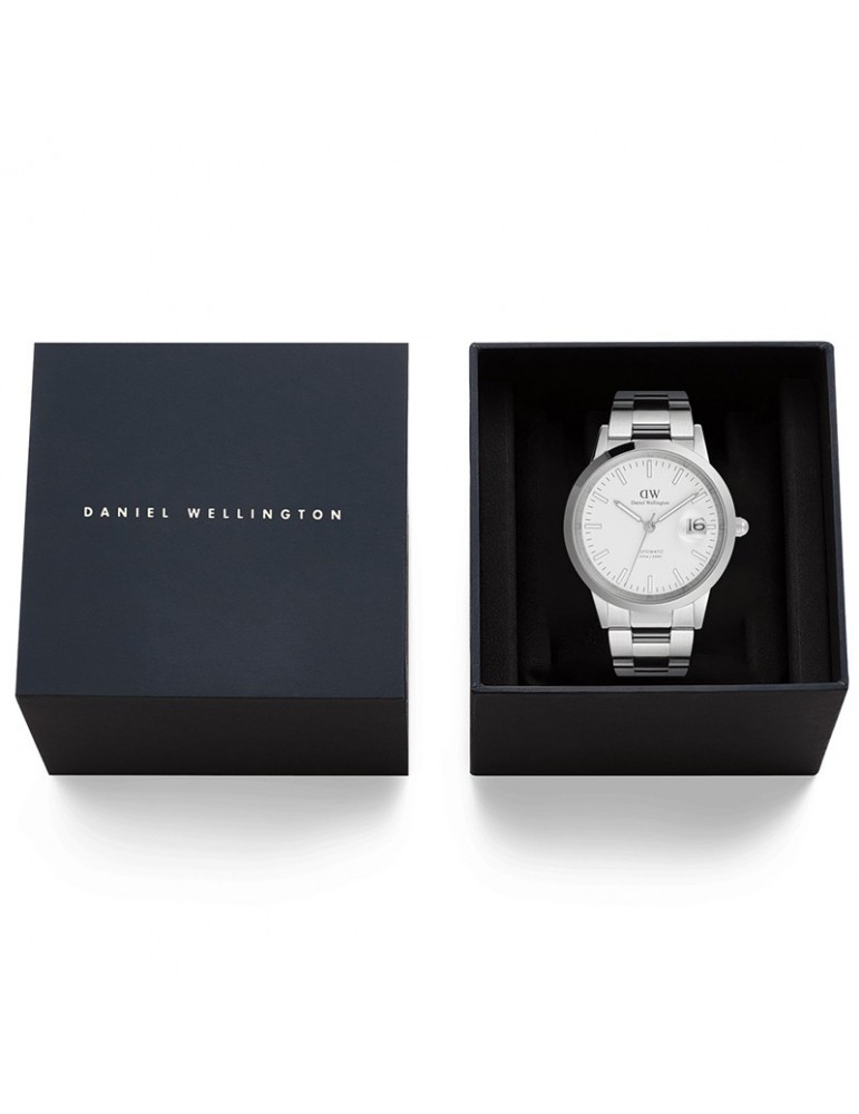Orologio Daniel Wellington - Automatico -Silver-40mm-Bianco-DW00100754