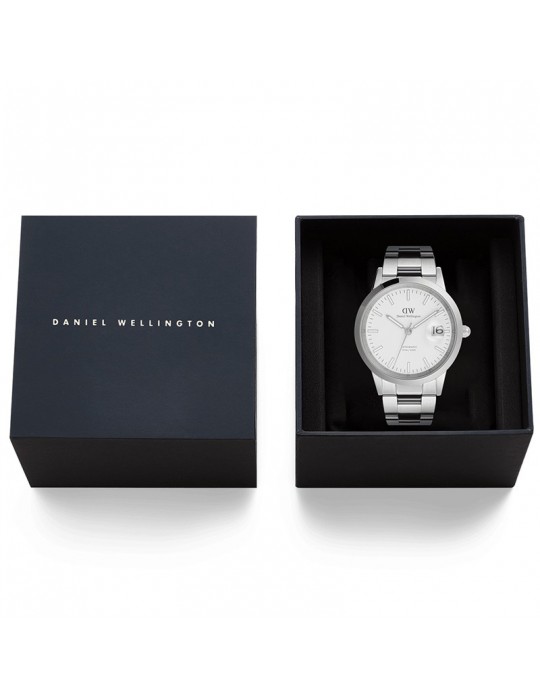 Daniel Wellington Watch - Automatic - Silver-40mm-White-DW00100754