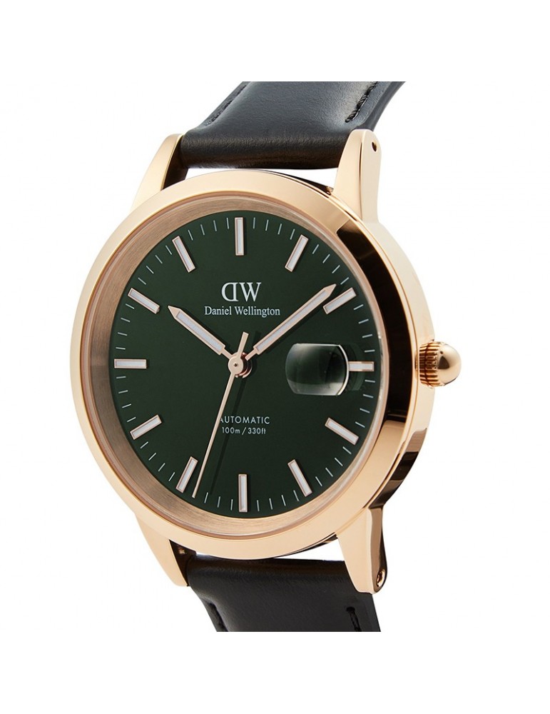 Daniel Wellington Watch-Automatic-Rose Gold-40mm-Green-DW00100757