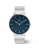 Orologio Daniel Wellington-Piano Link Arctic Silver-40mm-Blu-DW00100776