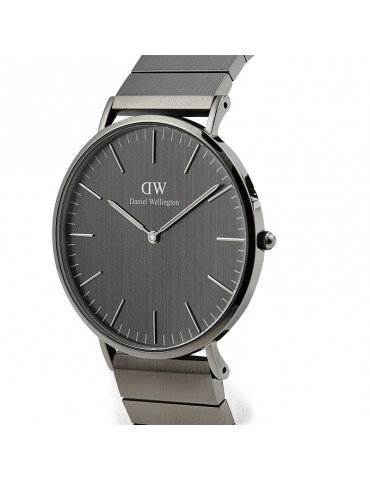 Orologio Daniel Wellington-Link Graphite-40mm-Grigio Grafite-DW00100777 2