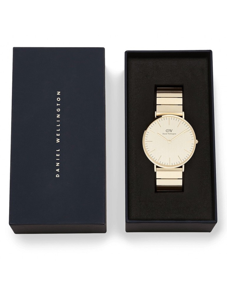 Daniel Wellington Watch - Piano Link Gold - 40mm - DW00100779