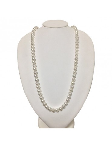 Collana Coscia - Lunga - Perle Australia Mari del Sud 10 - 11 mm - P1174