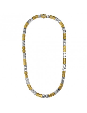 Collana Chimento - Bicolore in Oro Giallo ed Oro Bianco 18 carati 40 cm - 1G02409ZB2400 2