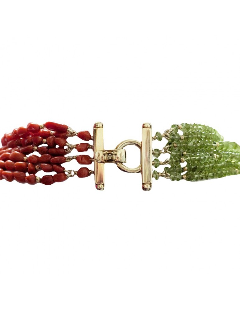 Collana Giadan - Rossogiadan - Perle Barocche - Corallo Rosso-GIADAN33