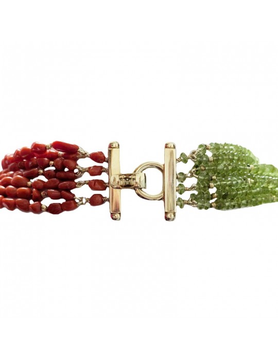 Collana Giadan - Rossogiadan - Perle Barocche - Corallo Rosso-GIADAN33