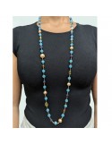 Collana Giadan - Artelier - Acquamarina - Perle Rosa - GIADAN18