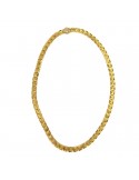 Chimento Necklace - Double Mosaic in 18K Yellow Gold and White Gold - 43cm - 0